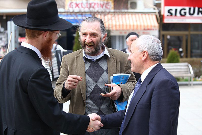 "אני מאמין" למרגלות קרון מטרבלינקה