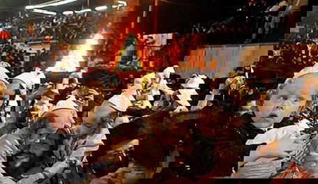 חוגגים במירון. עכשיו, גם הכהנים יכולים (פלאש 90)