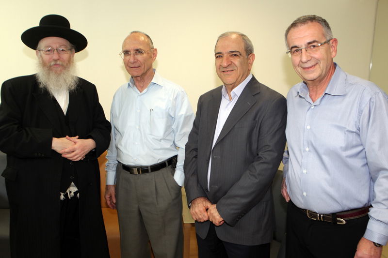 ליצמן הגיע לחיפה לעודד תעסוקת נשים חרדיות