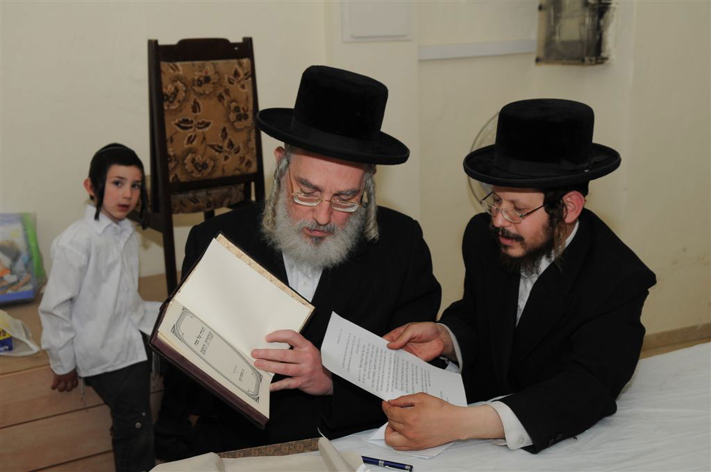 גלריה: אייכלר הגיע להתברך אצל מרן הגרי"ש אלישיב