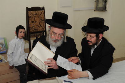 גלריה: אייכלר הגיע להתברך אצל מרן הגרי"ש אלישיב