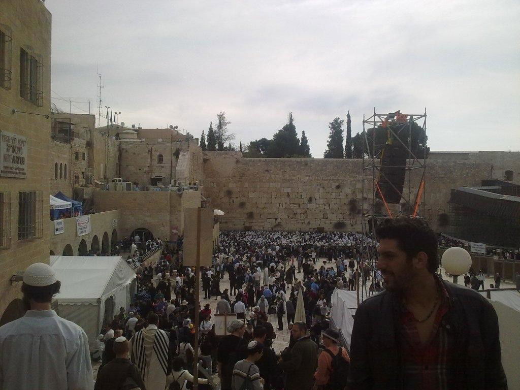 מדהים: "ברכת הכהנים" בכותל המערבי