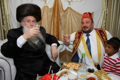 כטוב ליבו במופלטה • משה אבוטבול חגג את המימונה