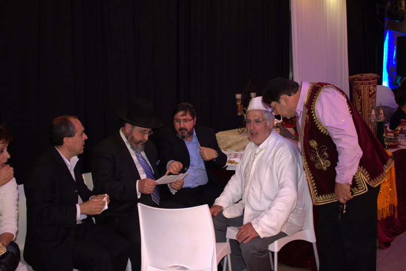 צפו בתמונות: המימונה של הרב אמסלם