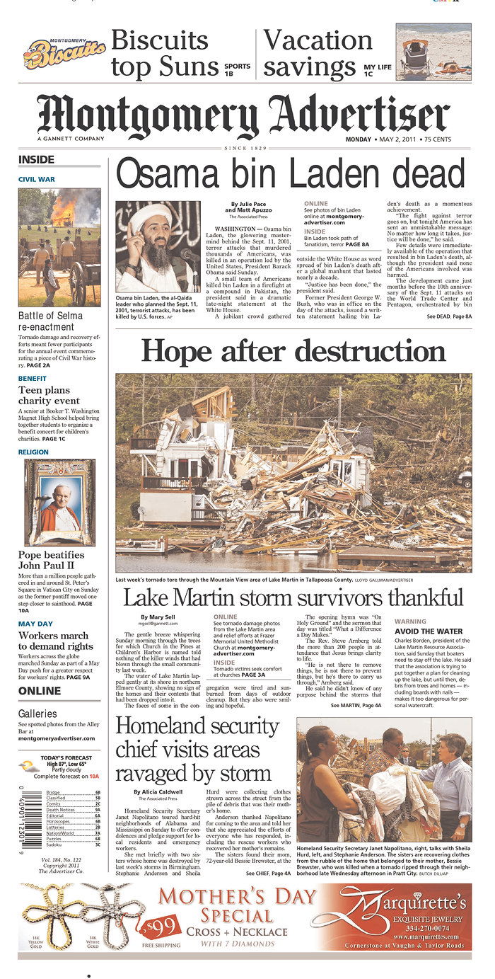 העולם חוגג: צפו ב-100 שערי עיתונים