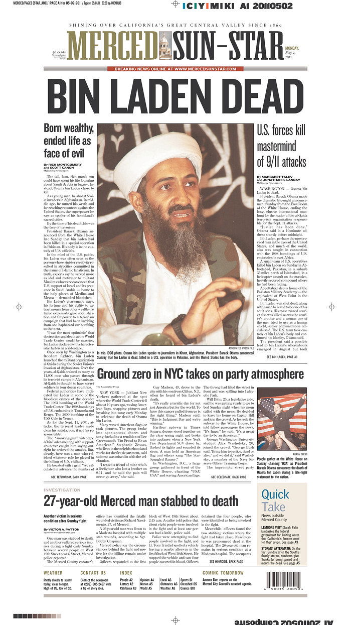 העולם חוגג: צפו ב-100 שערי עיתונים