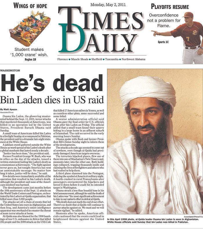 העולם חוגג: צפו ב-100 שערי עיתונים