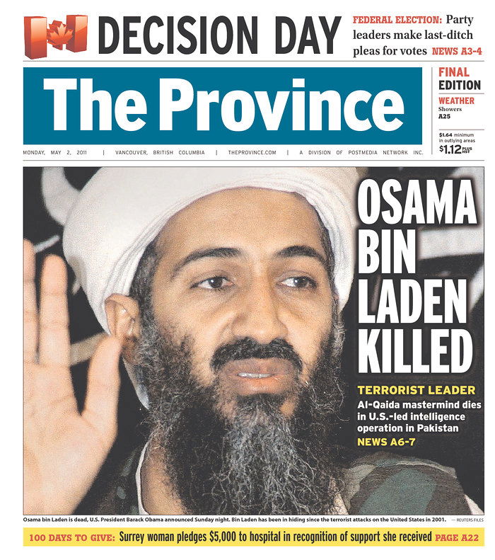 העולם חוגג: צפו ב-100 שערי עיתונים