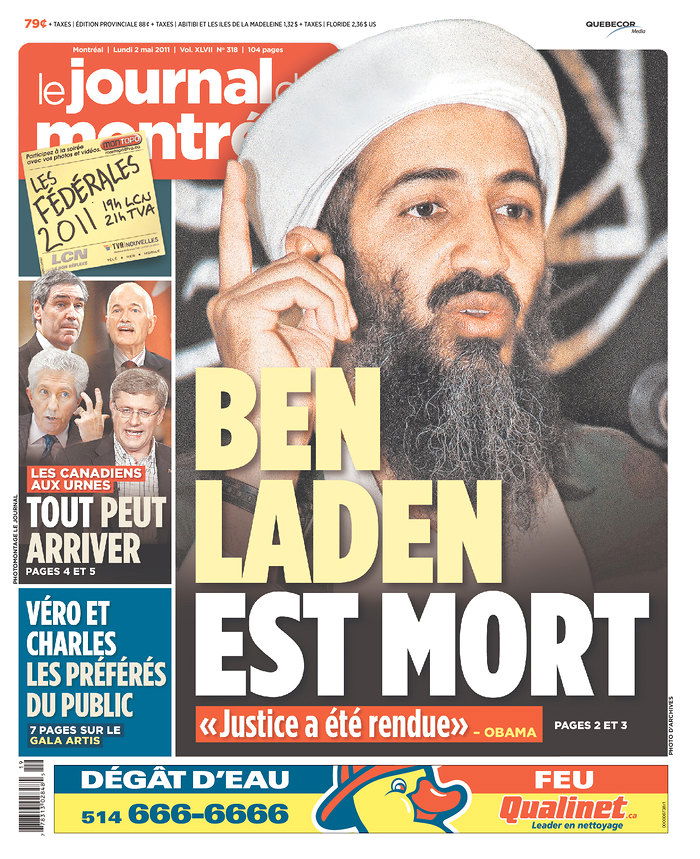 העולם חוגג: צפו ב-100 שערי עיתונים