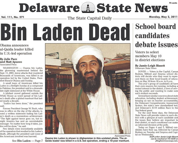 העולם חוגג: צפו ב-100 שערי עיתונים