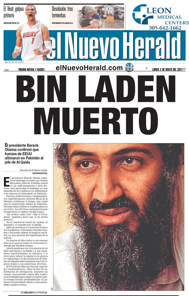 העולם חוגג: צפו ב-100 שערי עיתונים