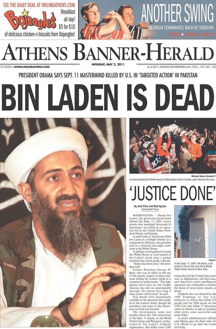 העולם חוגג: צפו ב-100 שערי עיתונים