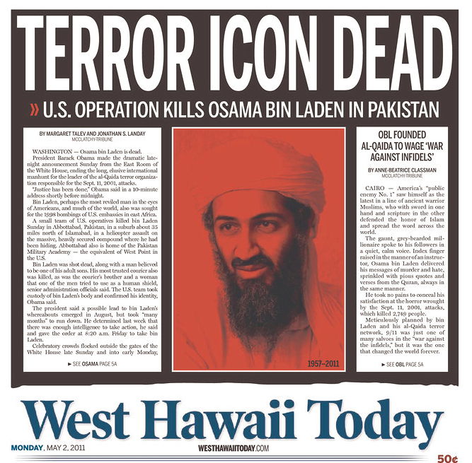 העולם חוגג: צפו ב-100 שערי עיתונים