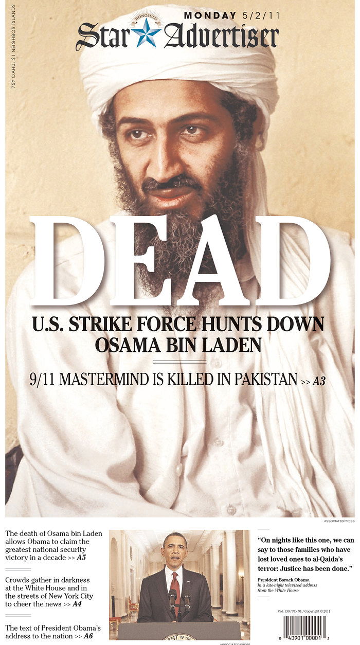 העולם חוגג: צפו ב-100 שערי עיתונים