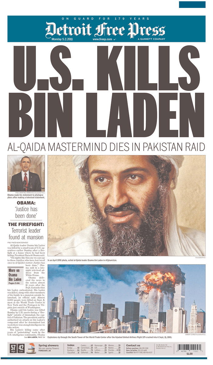 העולם חוגג: צפו ב-100 שערי עיתונים