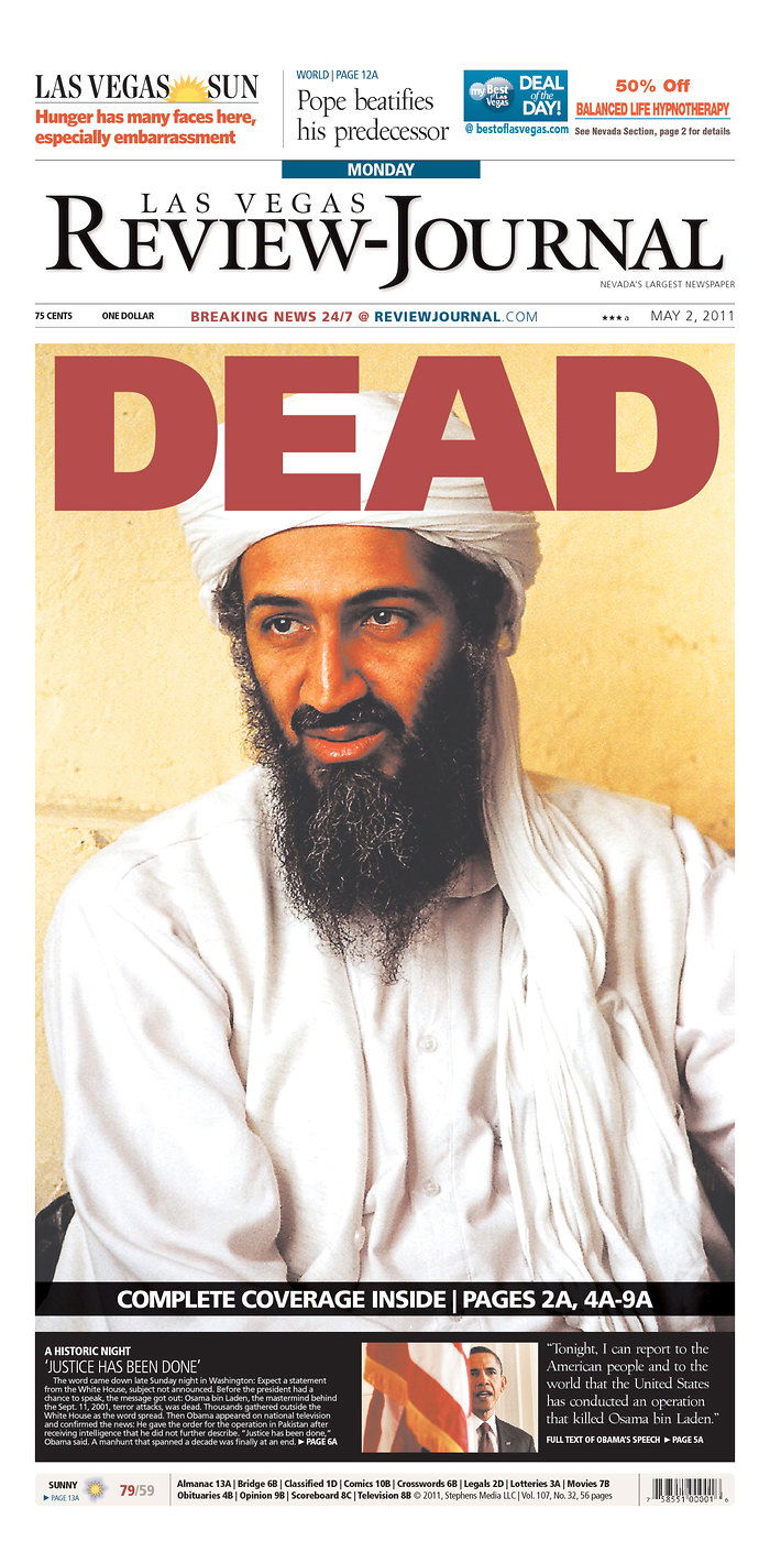 העולם חוגג: צפו ב-100 שערי עיתונים