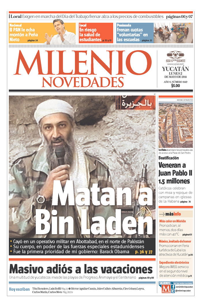 העולם חוגג: צפו ב-100 שערי עיתונים