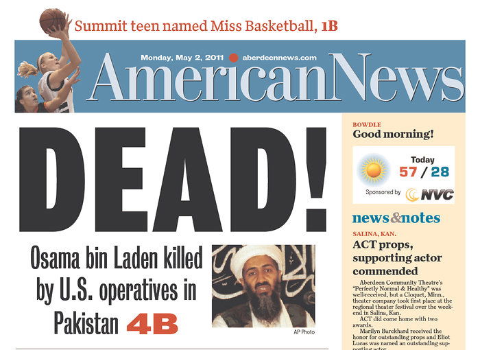 העולם חוגג: צפו ב-100 שערי עיתונים