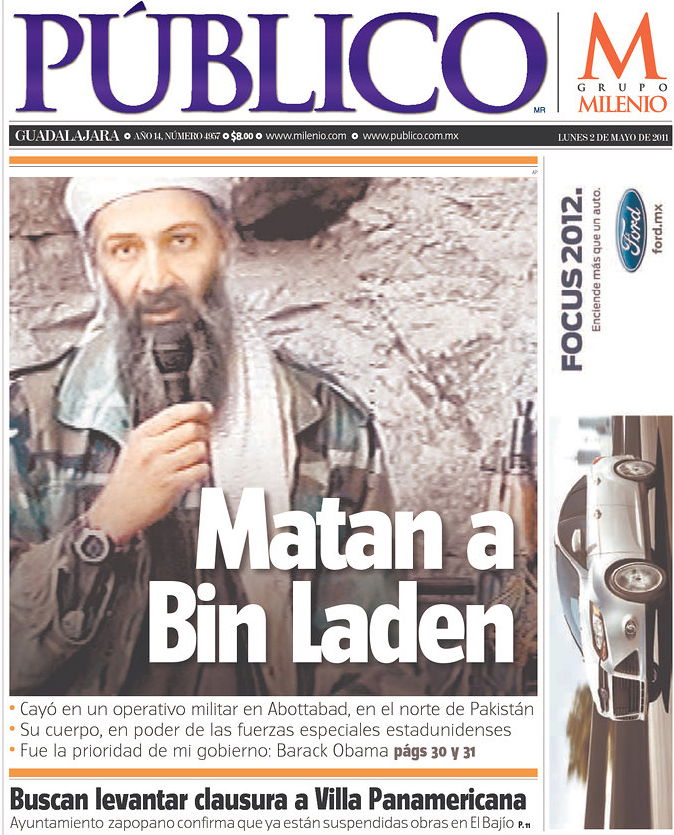 העולם חוגג: צפו ב-100 שערי עיתונים