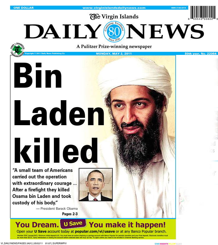 העולם חוגג: צפו ב-100 שערי עיתונים