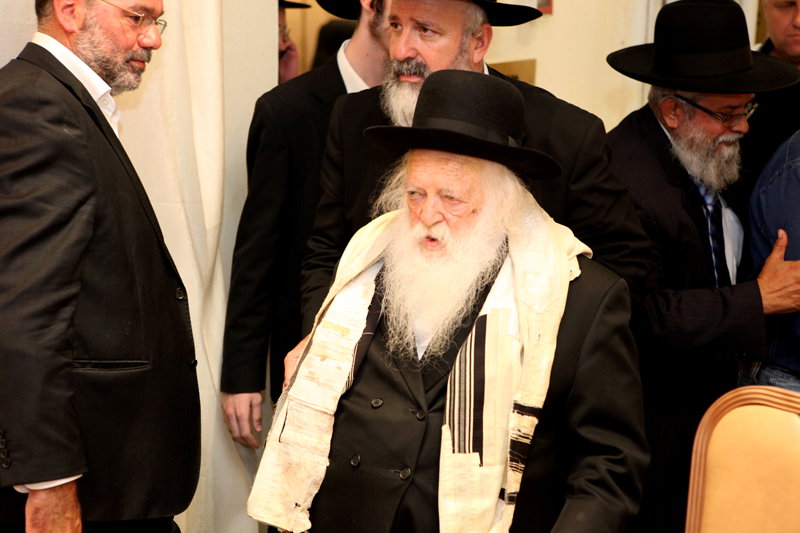 גלריה: ´האיש של דרעי´ חגג, הגר"ח היה סנדק