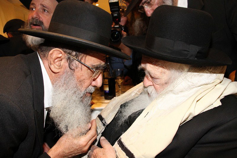 גלריה: ´האיש של דרעי´ חגג, הגר"ח היה סנדק