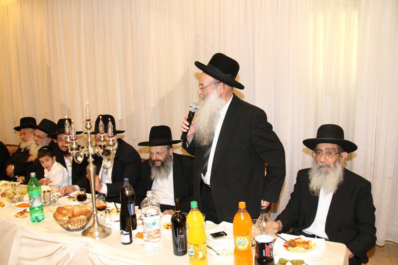 גלריה: ´האיש של דרעי´ חגג, הגר"ח היה סנדק