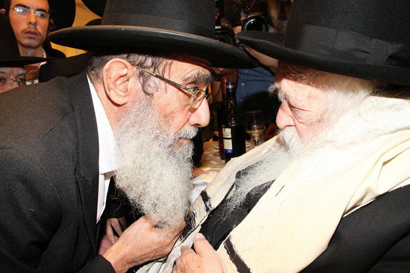 גלריה: ´האיש של דרעי´ חגג, הגר"ח היה סנדק