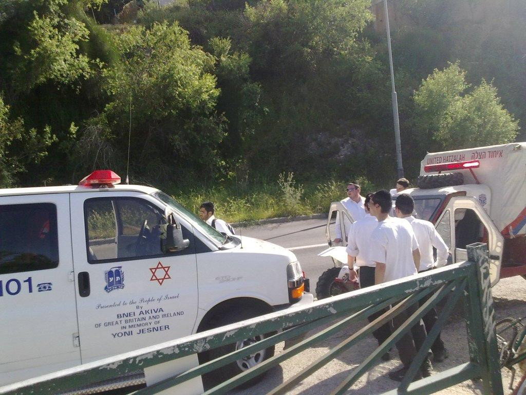 בחור-ישיבה נפצע ברכיבת אופניים