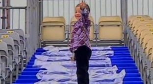 צפו: מוישי הולצברג מתכונן להדלקת המשואה