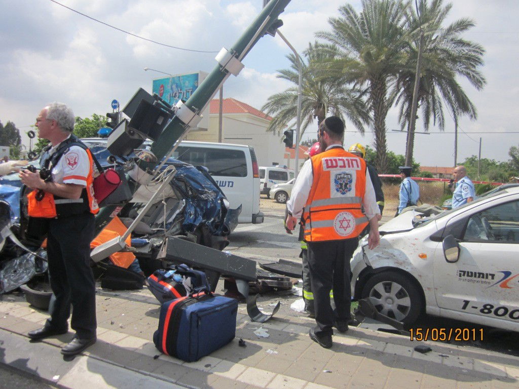 תיעוד מהזירה המדממת: 'לנהג היה רצח בעיניים, הוא לא עצר'