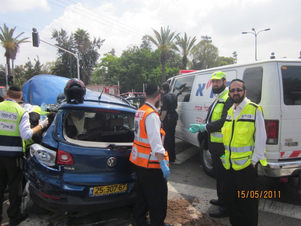 תיעוד מהזירה המדממת: 'לנהג היה רצח בעיניים, הוא לא עצר'