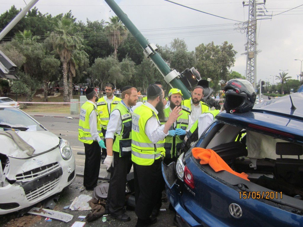 תיעוד מהזירה המדממת: 'לנהג היה רצח בעיניים, הוא לא עצר'