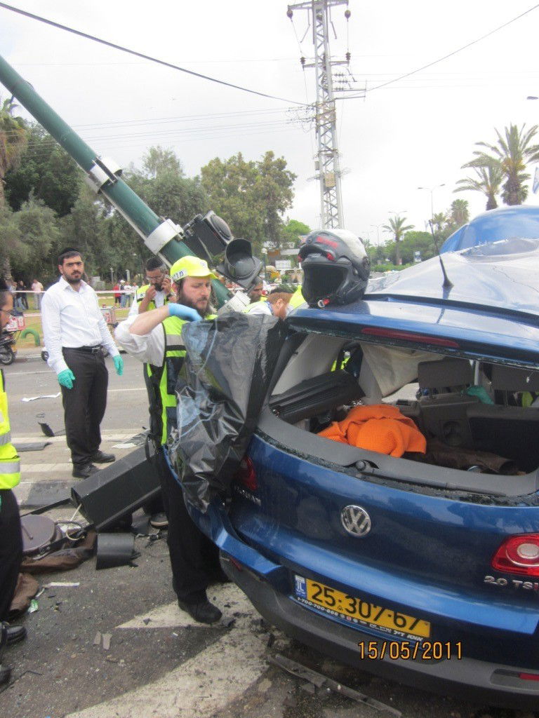 תיעוד מהזירה המדממת: 'לנהג היה רצח בעיניים, הוא לא עצר'