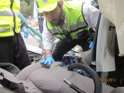 תיעוד מהזירה המדממת: 'לנהג היה רצח בעיניים, הוא לא עצר'