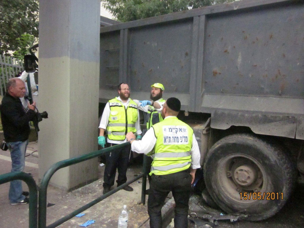 תיעוד מהזירה המדממת: 'לנהג היה רצח בעיניים, הוא לא עצר'