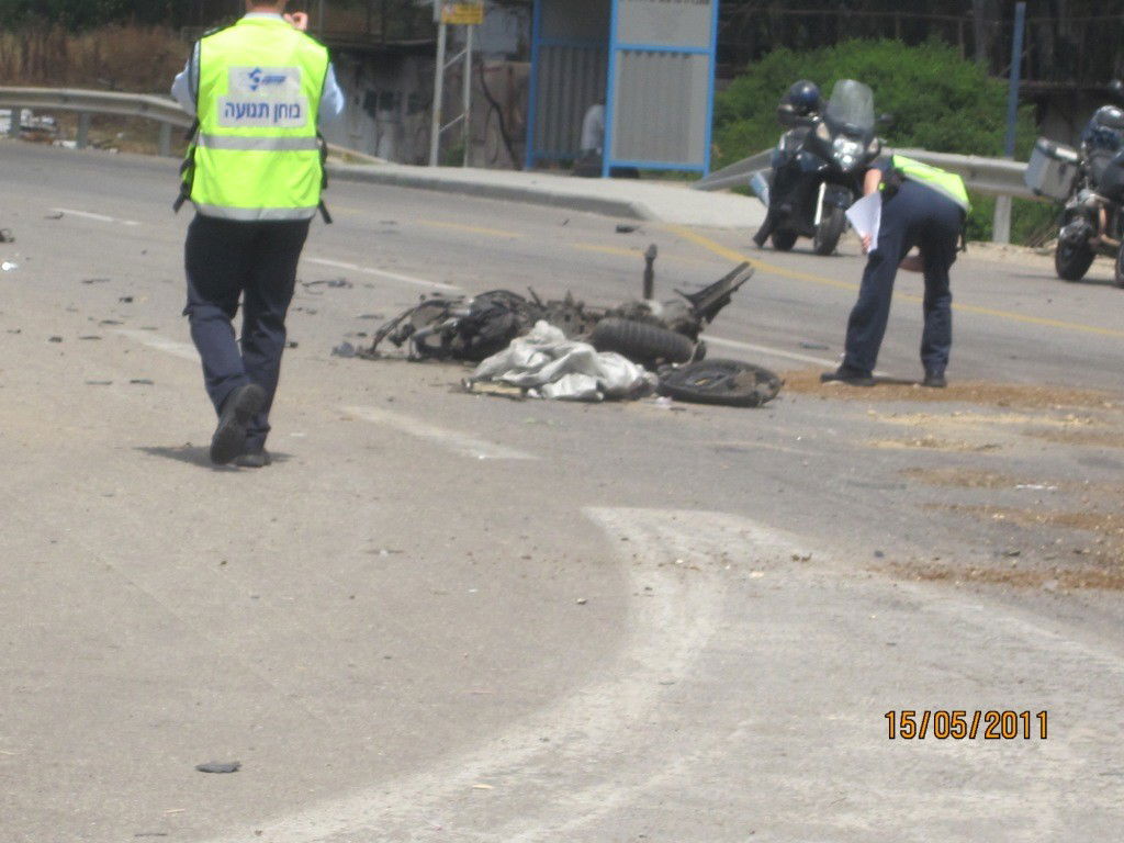 תיעוד מהזירה המדממת: 'לנהג היה רצח בעיניים, הוא לא עצר'