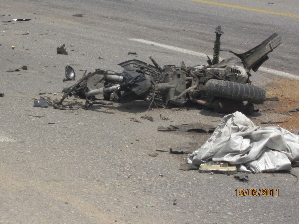 תיעוד מהזירה המדממת: 'לנהג היה רצח בעיניים, הוא לא עצר'