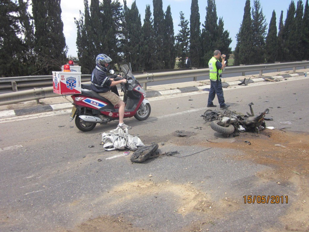 תיעוד מהזירה המדממת: 'לנהג היה רצח בעיניים, הוא לא עצר'