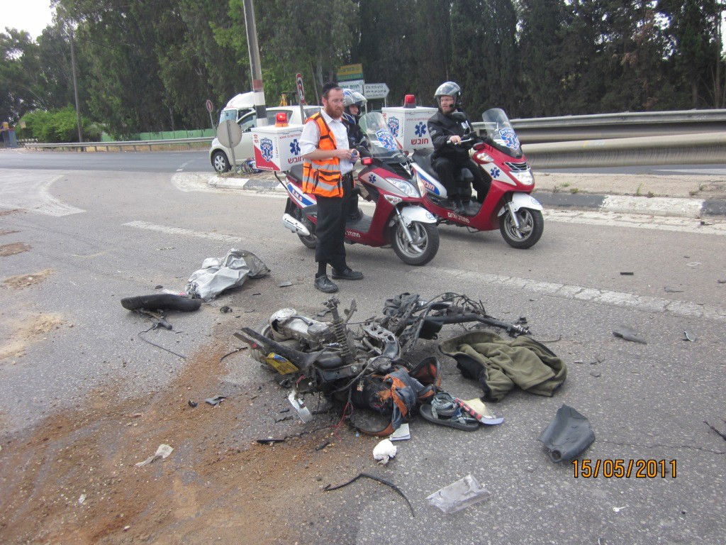 תיעוד מהזירה המדממת: 'לנהג היה רצח בעיניים, הוא לא עצר'