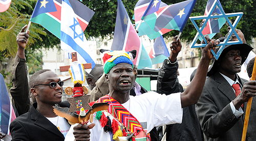 בעיצומה של השבת: חגיגה סודנית בלב העיר בני-ברק