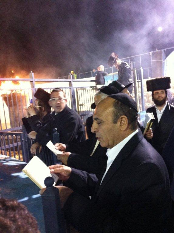 ברית חדשה? דרעי ומופז חגגו במירון