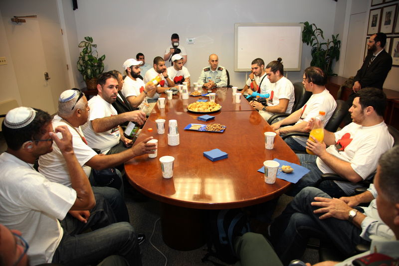 פצועי צה"ל במסע VIP מהנה ומרגש בארה"ב