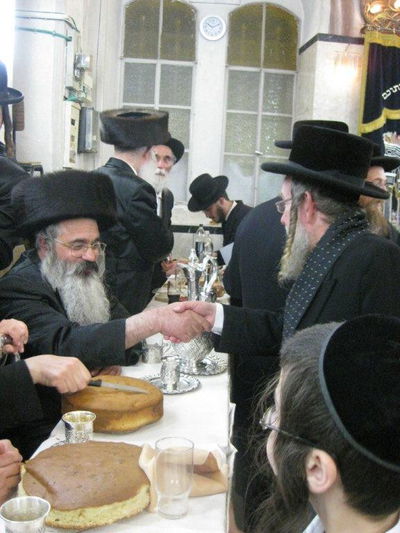 צפו בתמונות: בר מצווה לנכד האדמו"ר מלעלוב