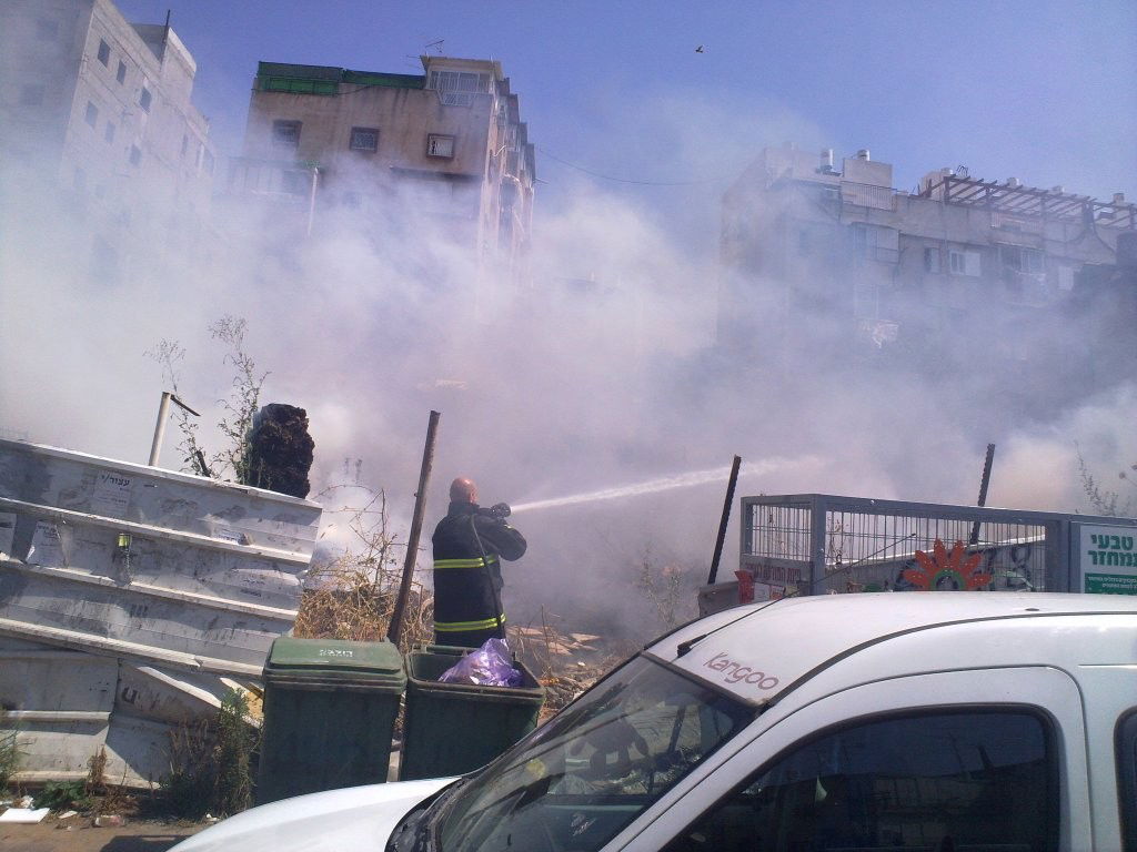 בהלה בבני-ברק: גל ההצתות נמשך