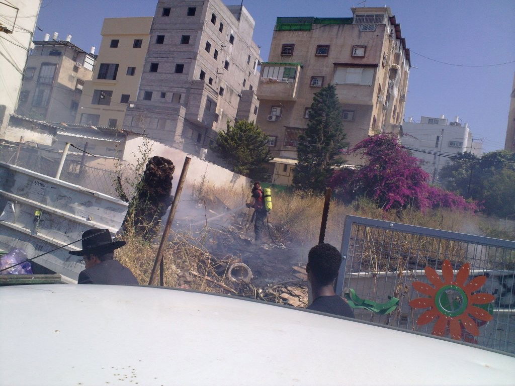 בהלה בבני-ברק: גל ההצתות נמשך