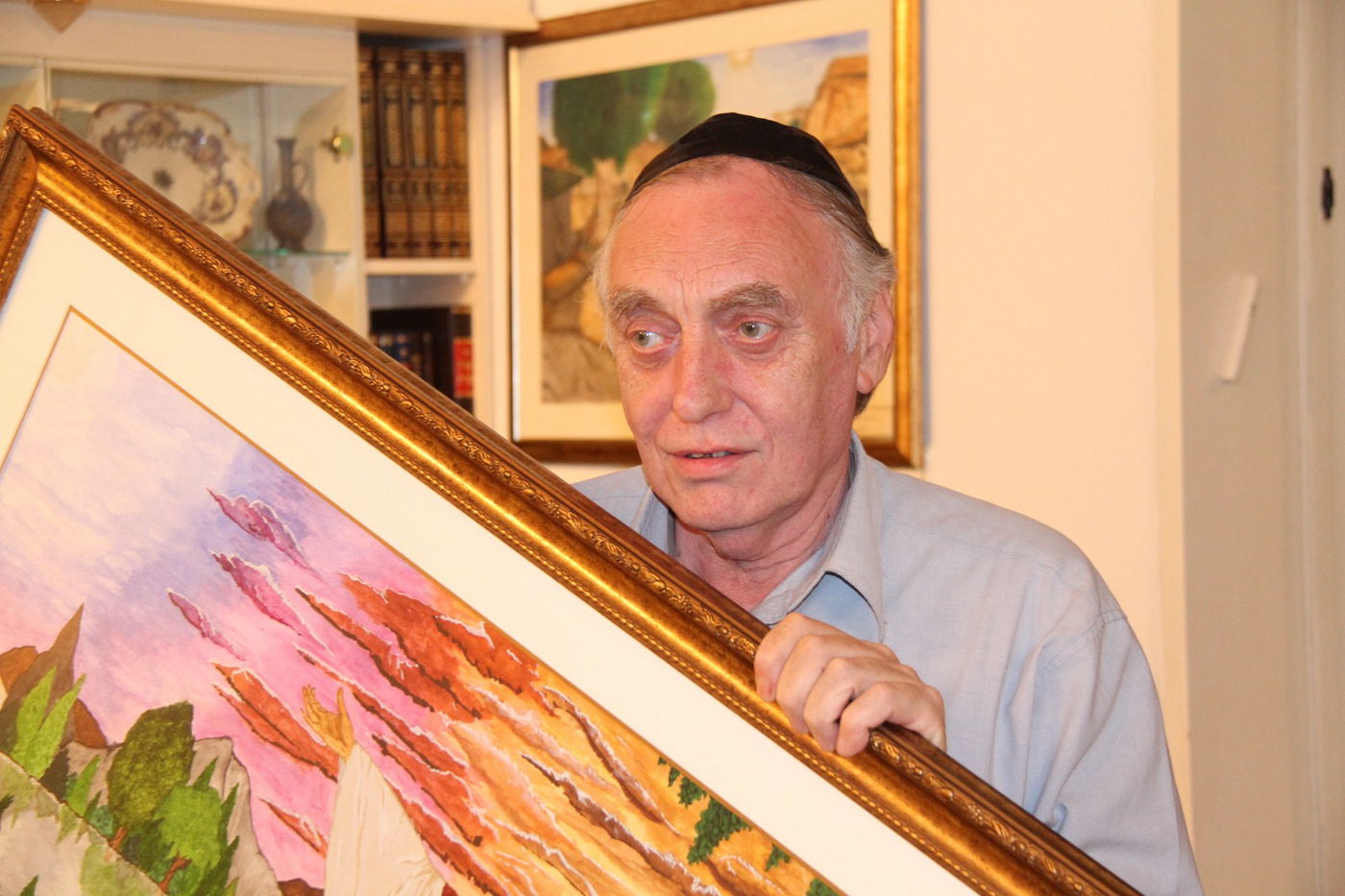 בעקבות הצריבות: קן ברג´ס נטש את השירה לטובת הציור