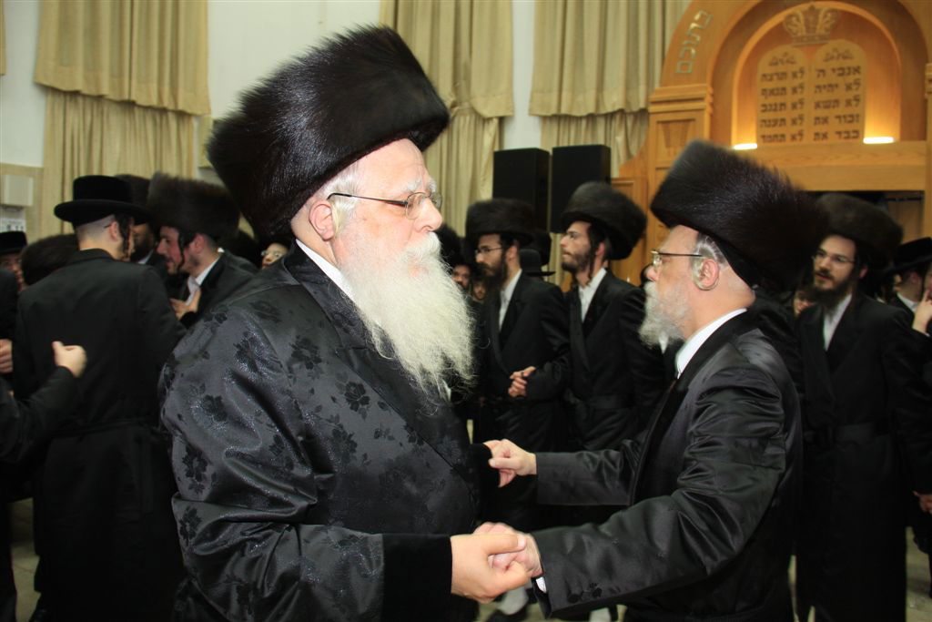 תיעוד: שמחת הפורשפיל לנכד האדמו"ר משאץ ויז'ניץ