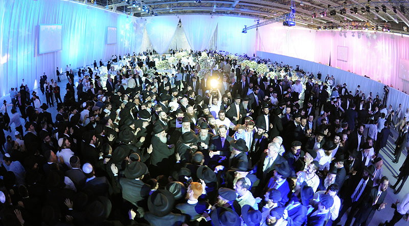 גלריה: החתונה החרדית הגדולה ברוסיה