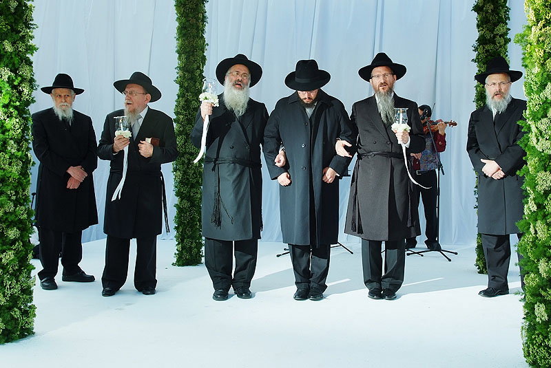 גלריה: החתונה החרדית הגדולה ברוסיה